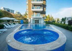 Апартаменты 1+1 в уютном комплексе Авсаллара 