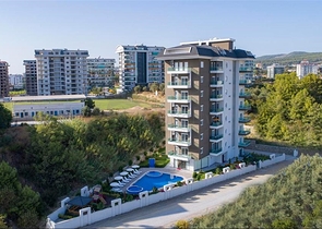 Апартаменты 1+1 в уютном комплексе Авсаллара 