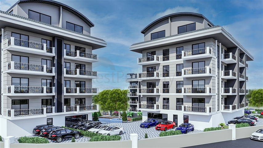 Двухкомнатная просторная квартира в районе Оба