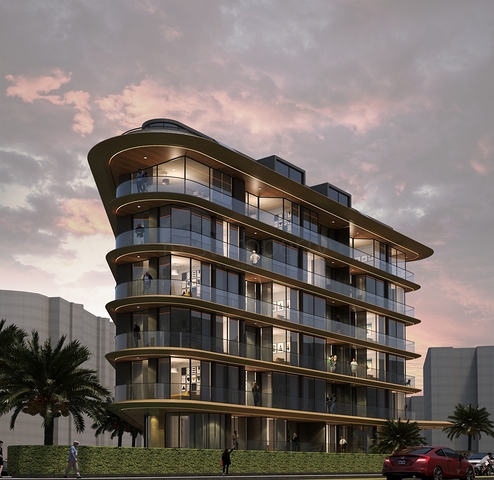 Квартира 1+1 в новом комплексе в центре Алании