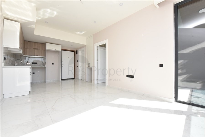 Квартира 1+1 в новом комплексе в центре Алании