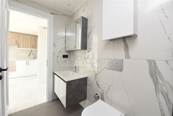 Квартира 1+1 в новом комплексе в центре Алании