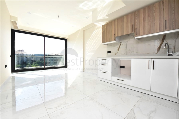 Квартира 1+1 в новом комплексе в центре Алании