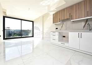 Квартира 1+1 в новом комплексе в центре Алании