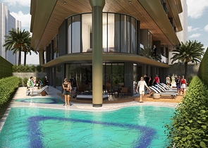 Квартира 1+1 в новом комплексе в центре Алании