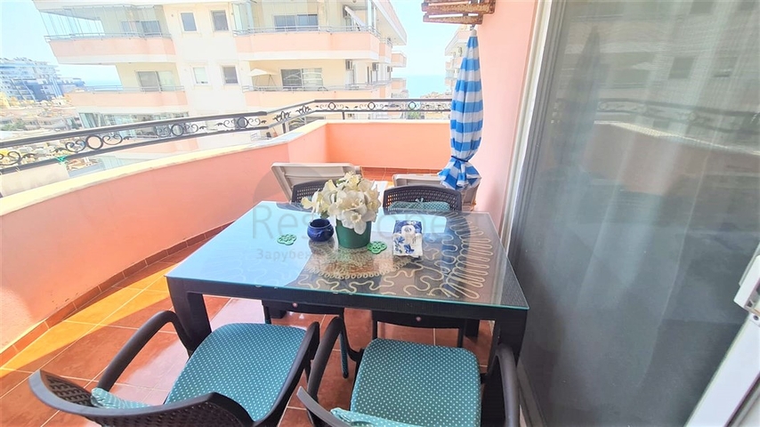 Меблированная квартира 2+1 в районе Махмутлар