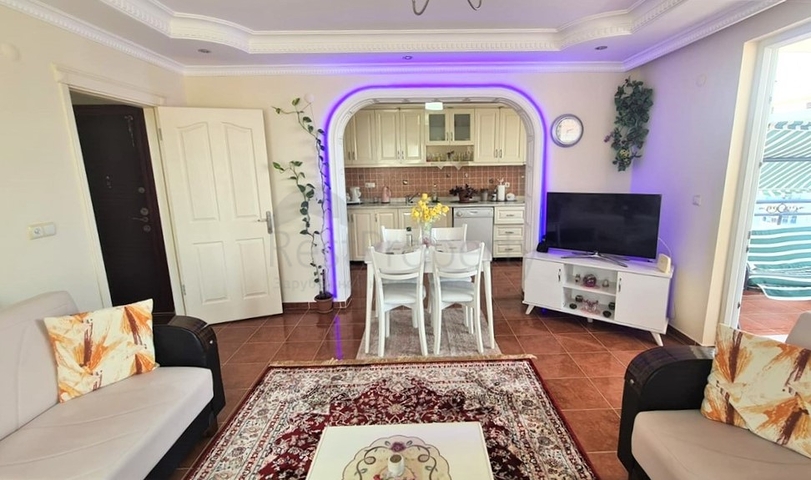 Меблированная квартира 2+1 в районе Махмутлар