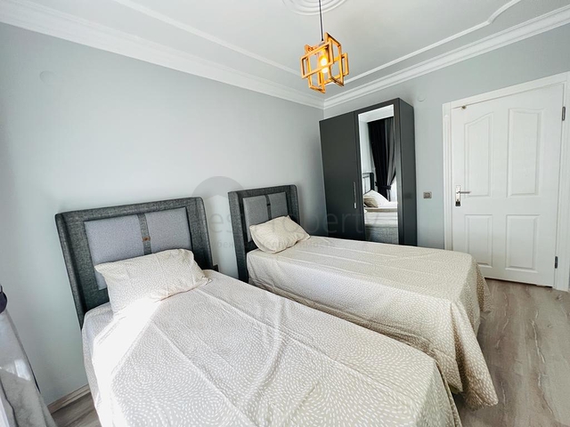 Квартира 2+1 с дизайнерским ремонтом в районе Оба