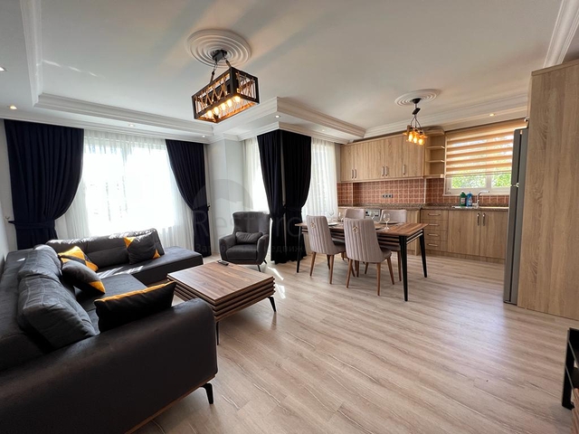 Квартира 2+1 с дизайнерским ремонтом в районе Оба