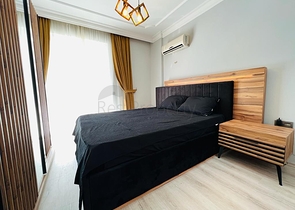 Квартира 2+1 с дизайнерским ремонтом в районе Оба