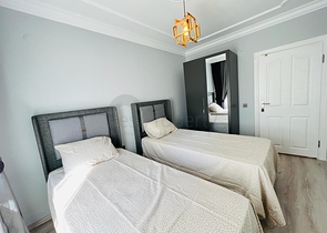 Квартира 2+1 с дизайнерским ремонтом в районе Оба