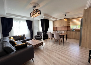 Квартира 2+1 с дизайнерским ремонтом в районе Оба