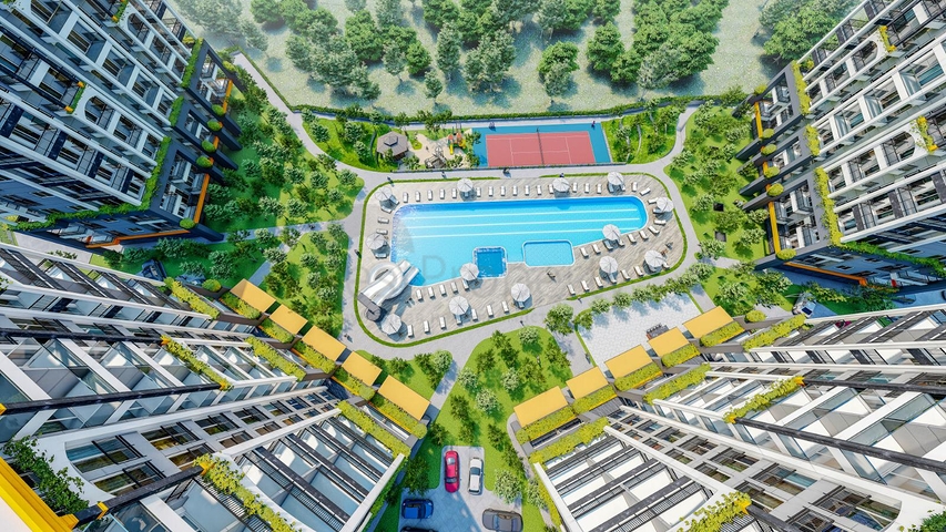 Квартиры в роскошном комплексе в Авсалларе