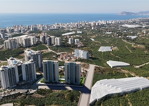 Шикарная квартира 1+1 в новом комплексе