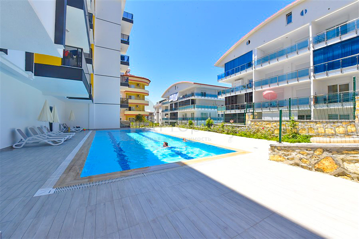 Квартира в новом комплексе 1+1 в районе Авсаллар