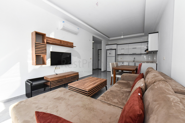 Квартира в новом комплексе 1+1 в районе Авсаллар