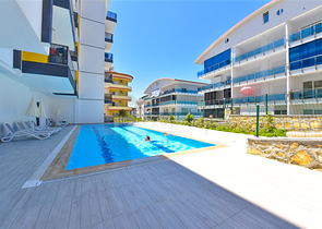 Квартира в новом комплексе 1+1 в районе Авсаллар