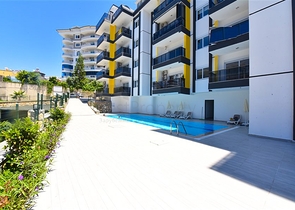 Квартира в новом комплексе 1+1 в районе Авсаллар