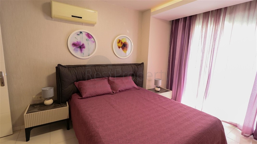 Апартаменты 2+1 в 350 метрах от моря в районе Махмутлар