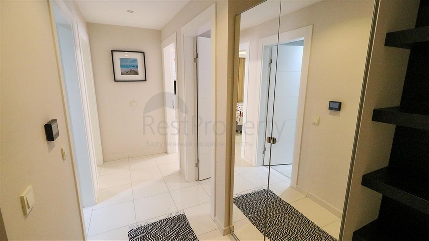 Апартаменты 2+1 в 350 метрах от моря в районе Махмутлар