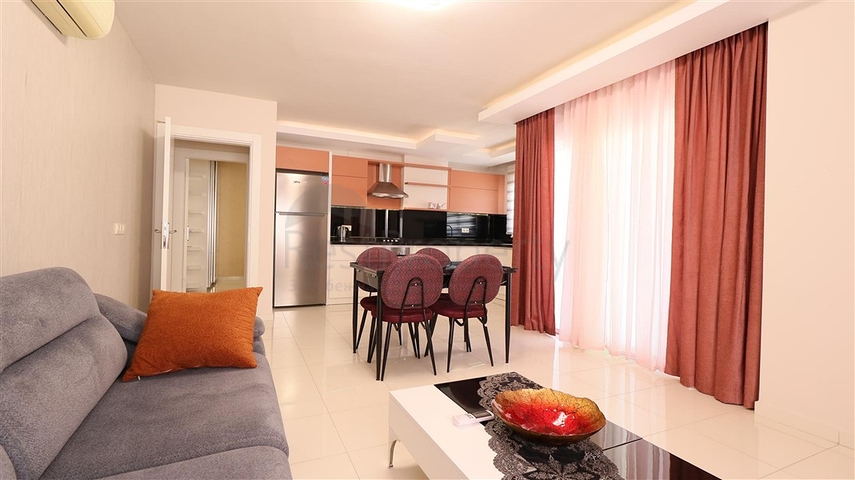 Апартаменты 2+1 в 350 метрах от моря в районе Махмутлар