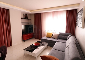 Апартаменты 2+1 в 350 метрах от моря в районе Махмутлар