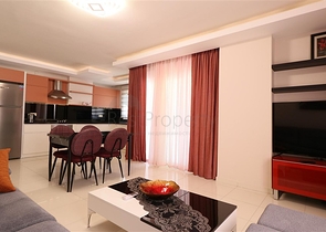 Апартаменты 2+1 в 350 метрах от моря в районе Махмутлар