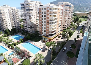 Апартаменты 2+1 в 350 метрах от моря в районе Махмутлар