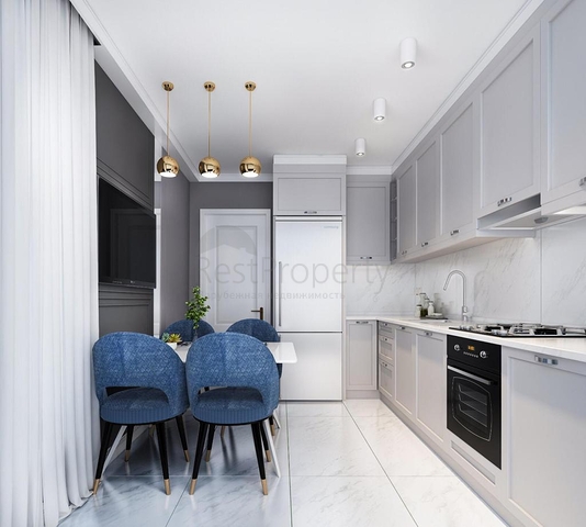 Двухкомнатная квартира в районе Авсаллар