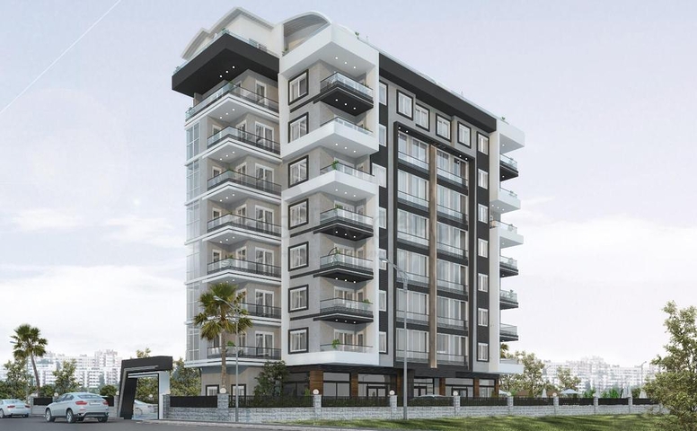 Двухкомнатная квартира в районе Авсаллар