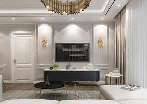 Двухкомнатная квартира в районе Авсаллар