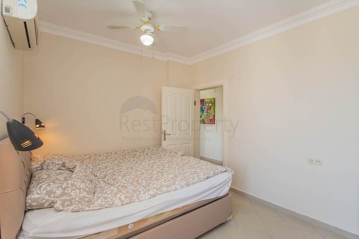 Светлая трехкомнатная квартира в районе Тосмур