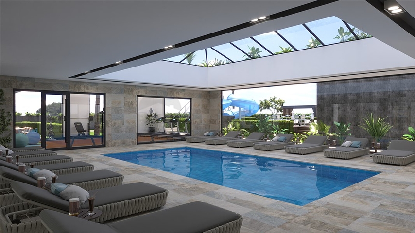 Проект премиального жилого комплекса с инфраструктурой в Махмутларе