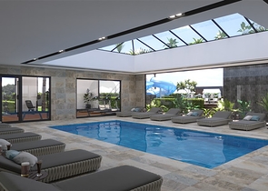 Проект премиального жилого комплекса с инфраструктурой в Махмутларе