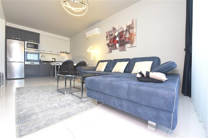 Квартира в элитном комплексе 1+1 в районе Каргыджак