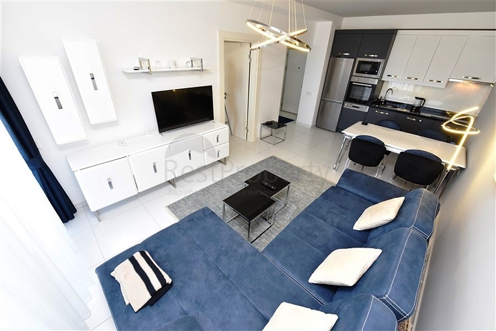 Квартира в элитном комплексе 1+1 в районе Каргыджак