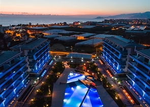 Квартира в элитном комплексе 1+1 в районе Каргыджак