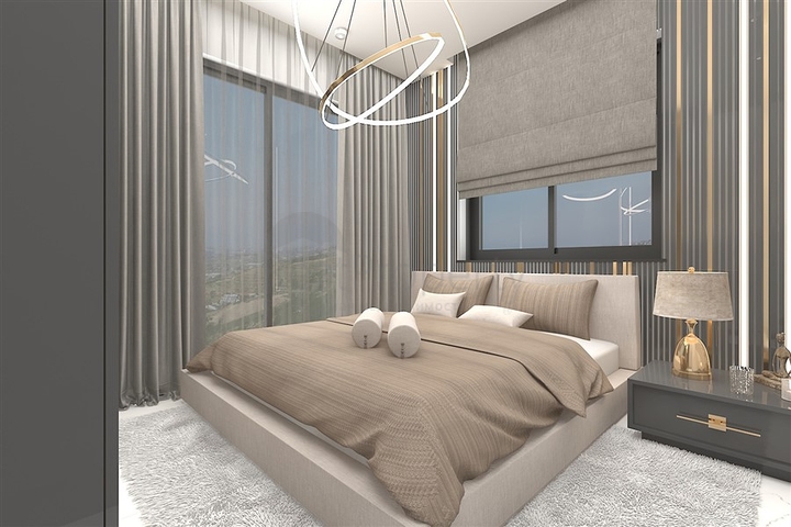 Новый проект эксклюзивной виллы в районе Каргыджак