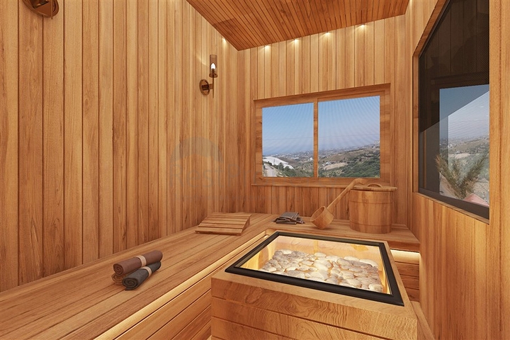 Новый проект эксклюзивной виллы в районе Каргыджак