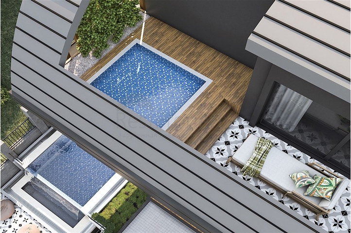 Новый проект эксклюзивной виллы в районе Каргыджак