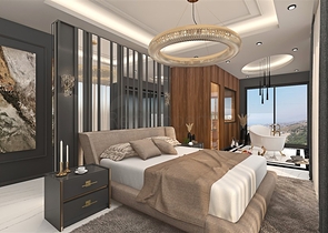 Новый проект эксклюзивной виллы в районе Каргыджак