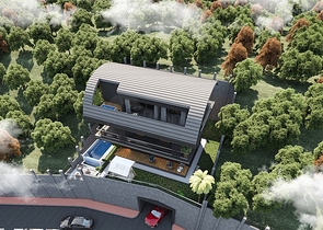 Новый проект эксклюзивной виллы в районе Каргыджак