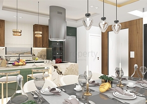 Новый проект эксклюзивной виллы в районе Каргыджак