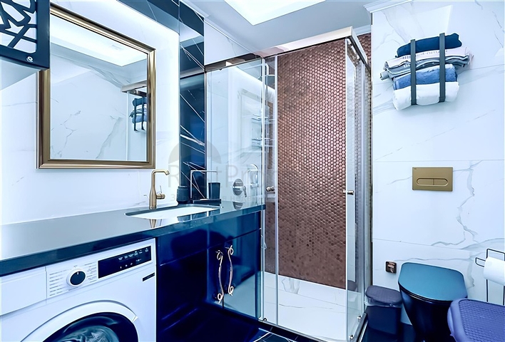 Меблированная квартира 2+1 в новом современном комплексе в центре Алании