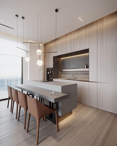 Квартира 1+1 в люкс комплексе на первой береговой линии