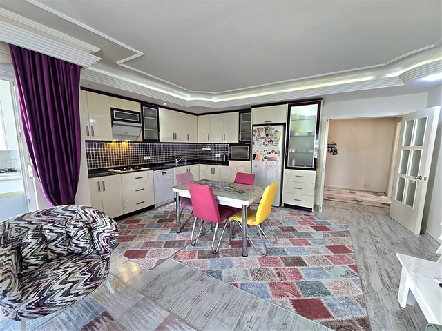 Просторная квартира 2+1 в центре района Оба