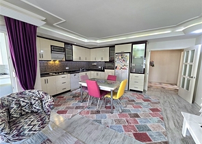 Просторная квартира 2+1 в центре района Оба