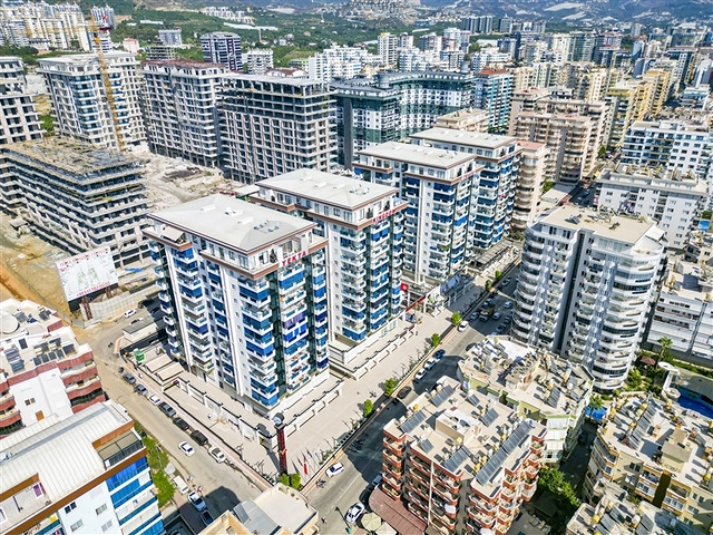 Просторная квартира 2+1 в новом комплексе района Махмутлар