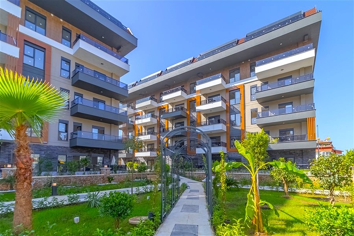 Квартира планировкой 1+1 в современном комплексе в районе Оба