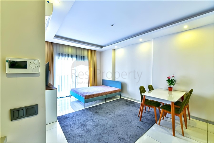 Квартира планировкой 1+1 в современном комплексе в районе Оба